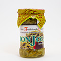 Jonjoli Pickle / Picked Ramson – Ghandzili and Georgian Meat Stew Ingredients " Chakapuli" , Garlic in Brine  and Vine leaf in brine 